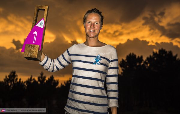 Delphine Cousin-Questel est championne du monde de windsurf