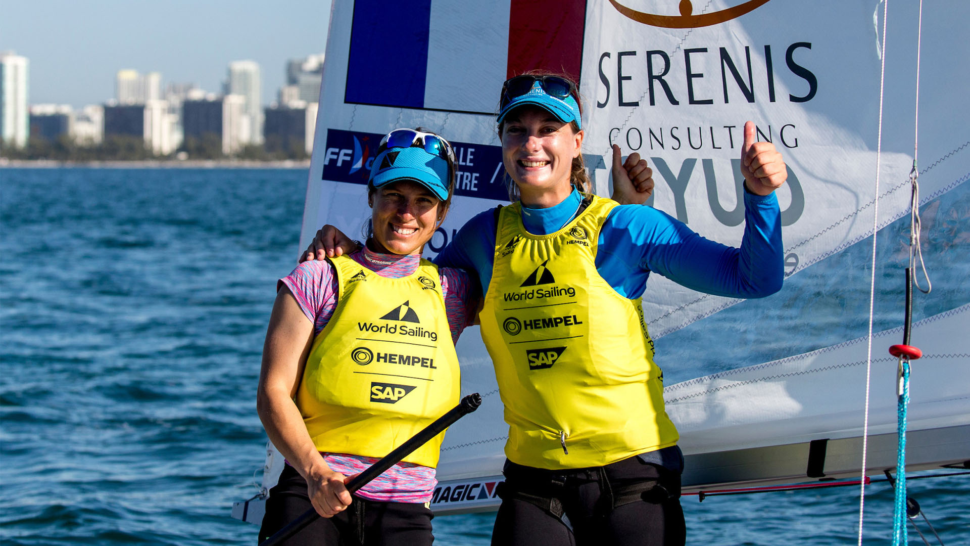 Camille Lecointre et Aloïse Retornaz décrochent l'or mondial