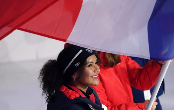Camila Copain, porte-drapeau et sportive sur tous les fronts