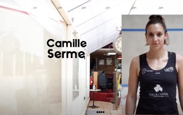 Camille Serme joueuse internationale de squash, n°4 mondiale, qui partage avec nous sa vision de l'arbitrage. 