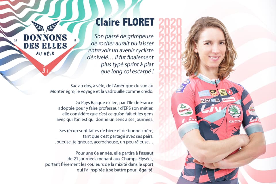 Claire Floret donnons des elles au vélo