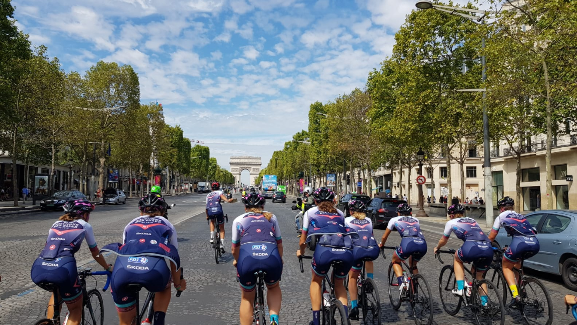 donnons des elles velo 2020 - champs elysees