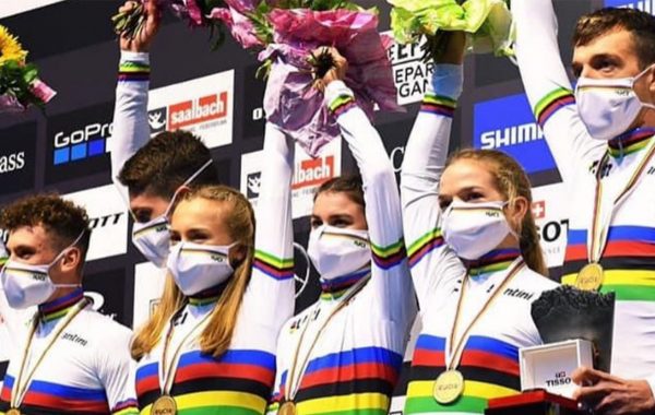 L’équipe de France sacrée championne du monde sur le relais VTT Mountain Bike 