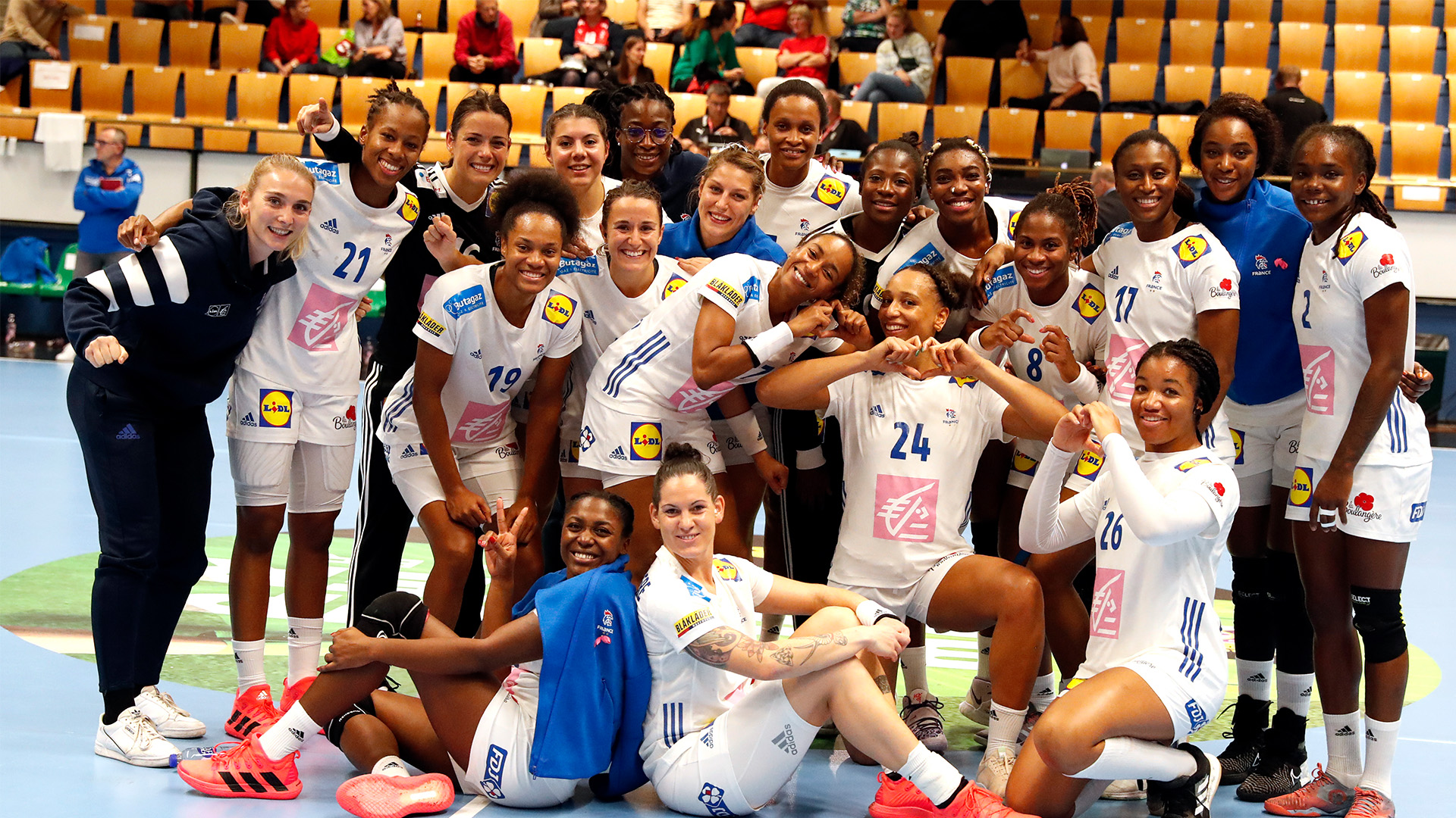 victoire france handball Golden League