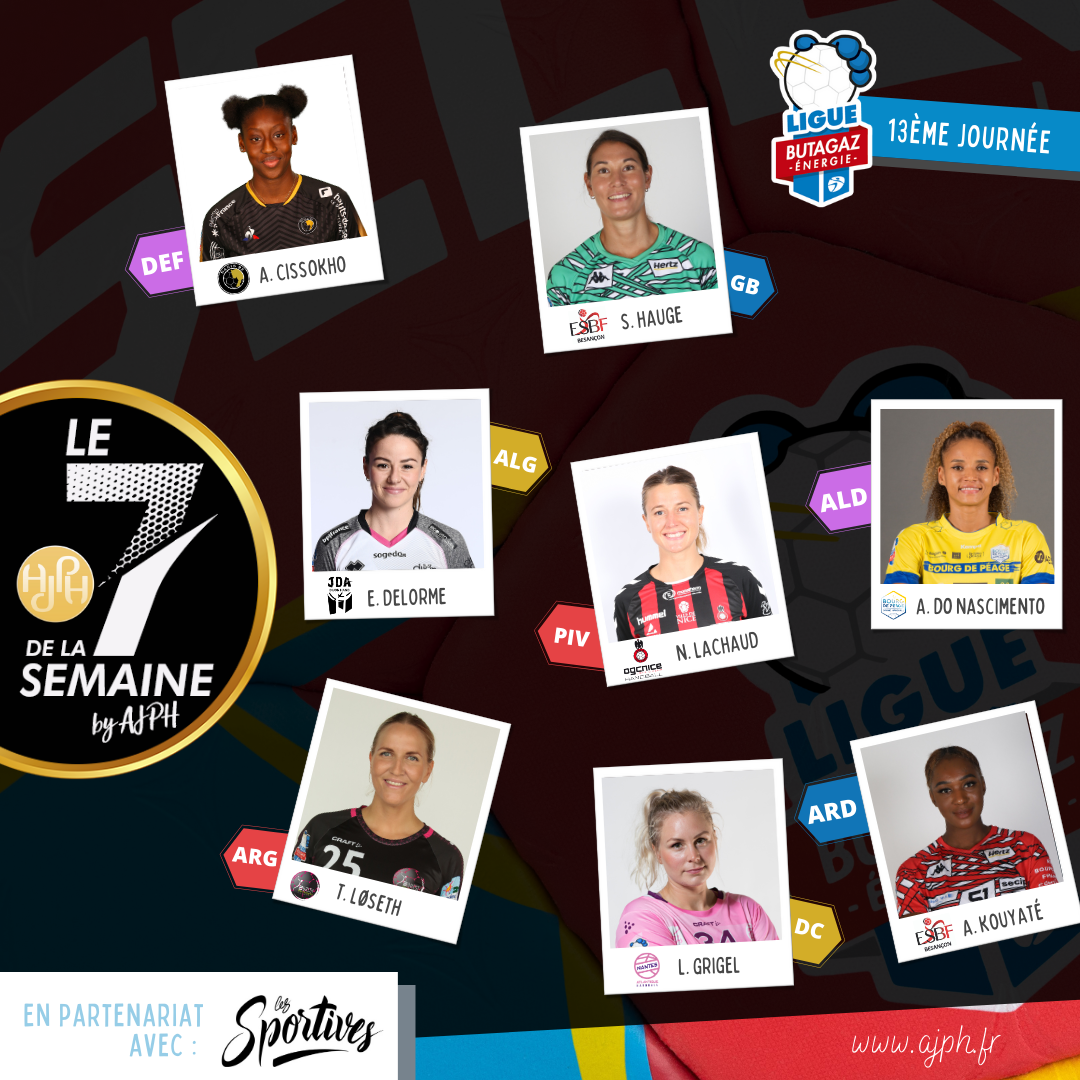 Le « 7 de la semaine » LBE : la dream team de la journée 13