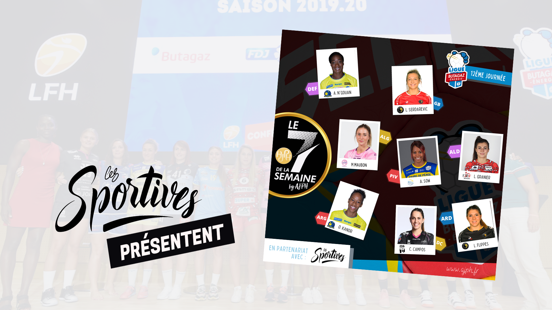 Le « 7 de la semaine » LBE : la dream team de la journée 12