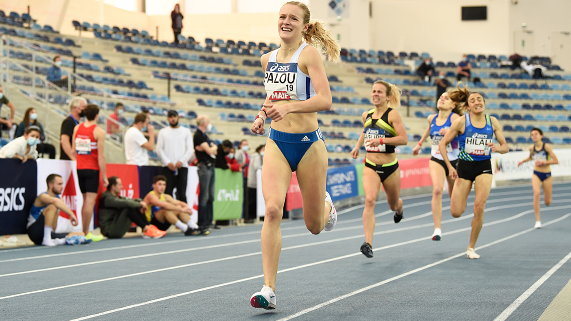 Claire Palou championne de France Elite en salle du 1500 m