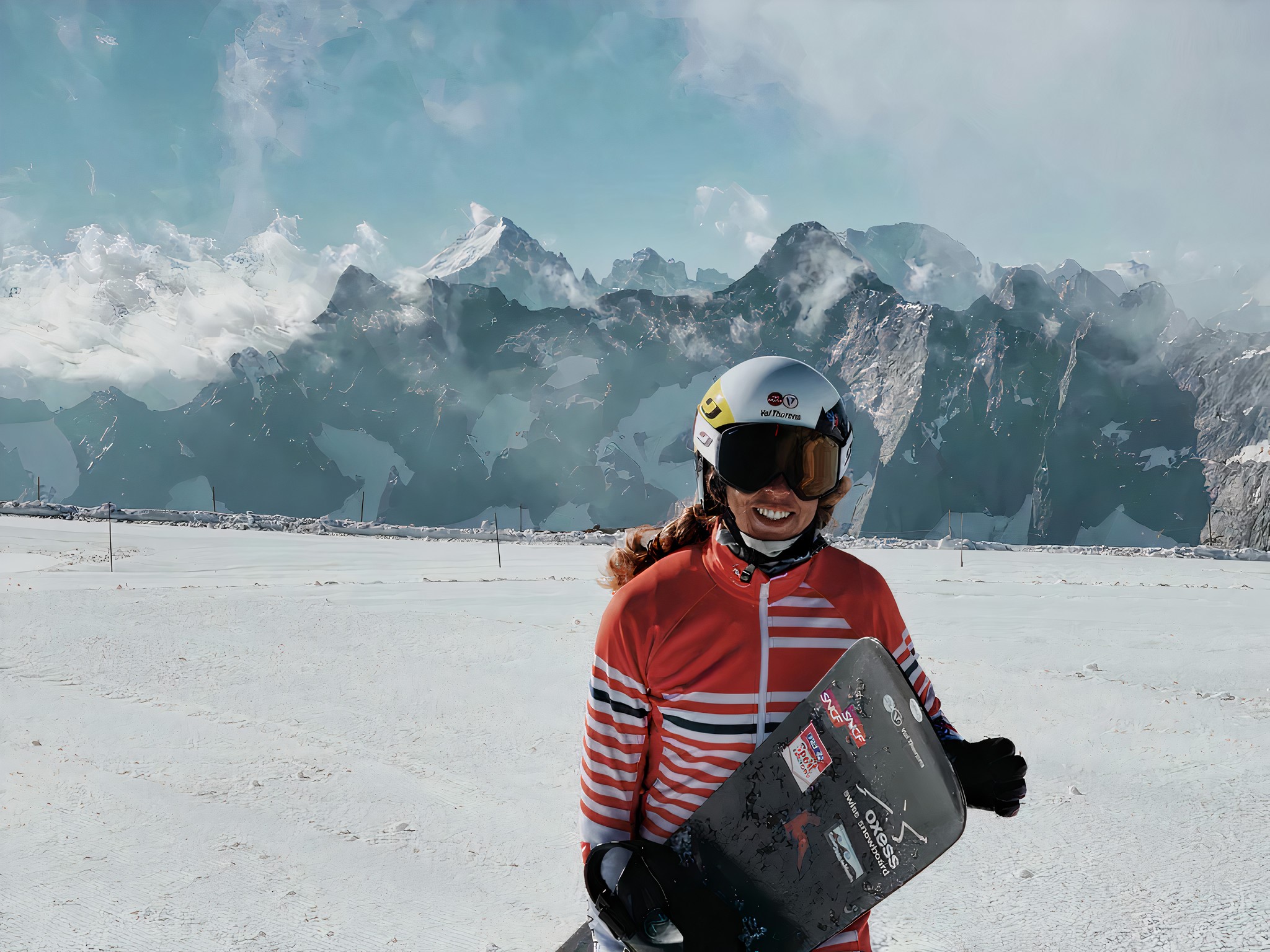 Chloé Trespeuch, snowboardeuse tout terrain avide de podiums