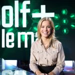 La journaliste Pauline Sanzey présente l'émission golf +