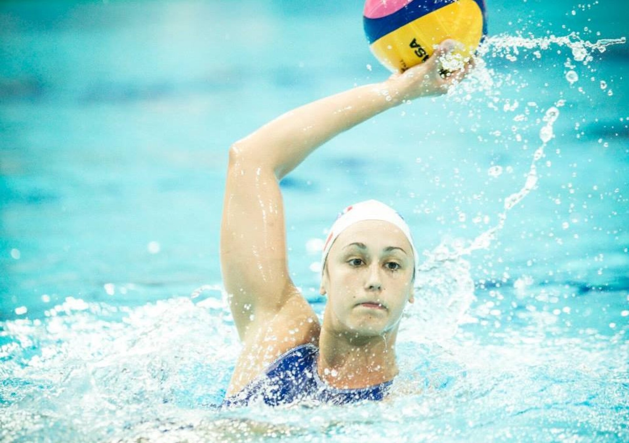 Clémence Clerc, maman et joueuse professionnelle de water-polo