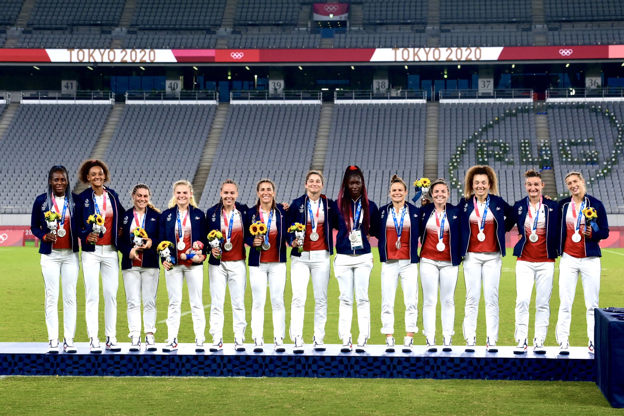 Rugby à 7 : Les Françaises médaillées d'argent aux Jeux Olympiques