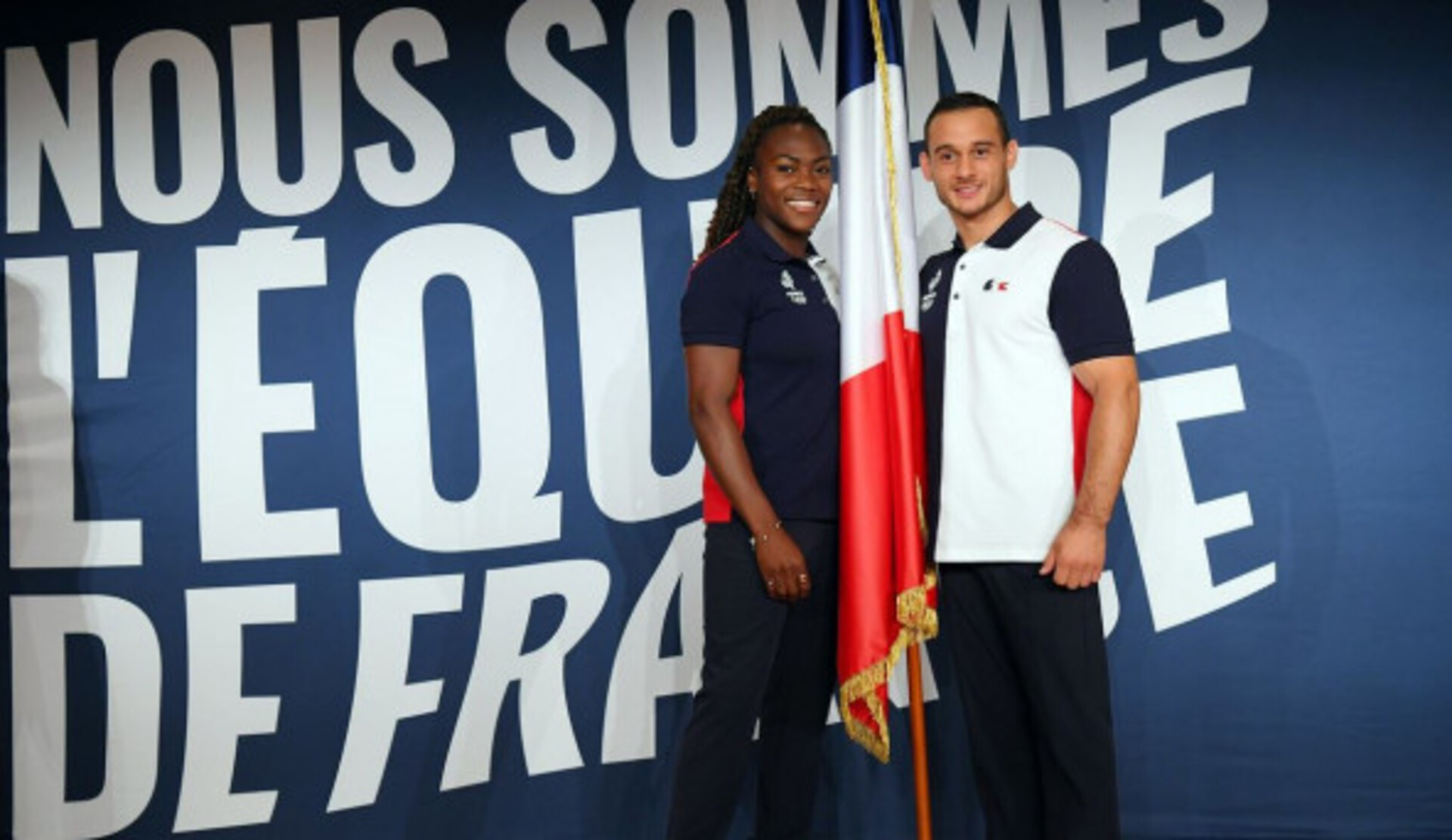 Duo mixte de porte-drapeaux pour la France aux Jeux Olympiques de Tokyo