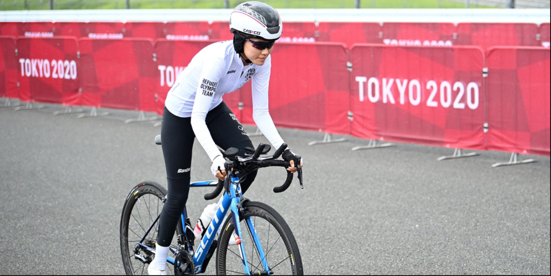 Masomah Ali Zada est la première femme afghane a participer aux Jeux Olympiques