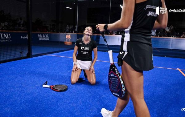 Alix Collombon est devenue la première française à remporter un titre international en padel.