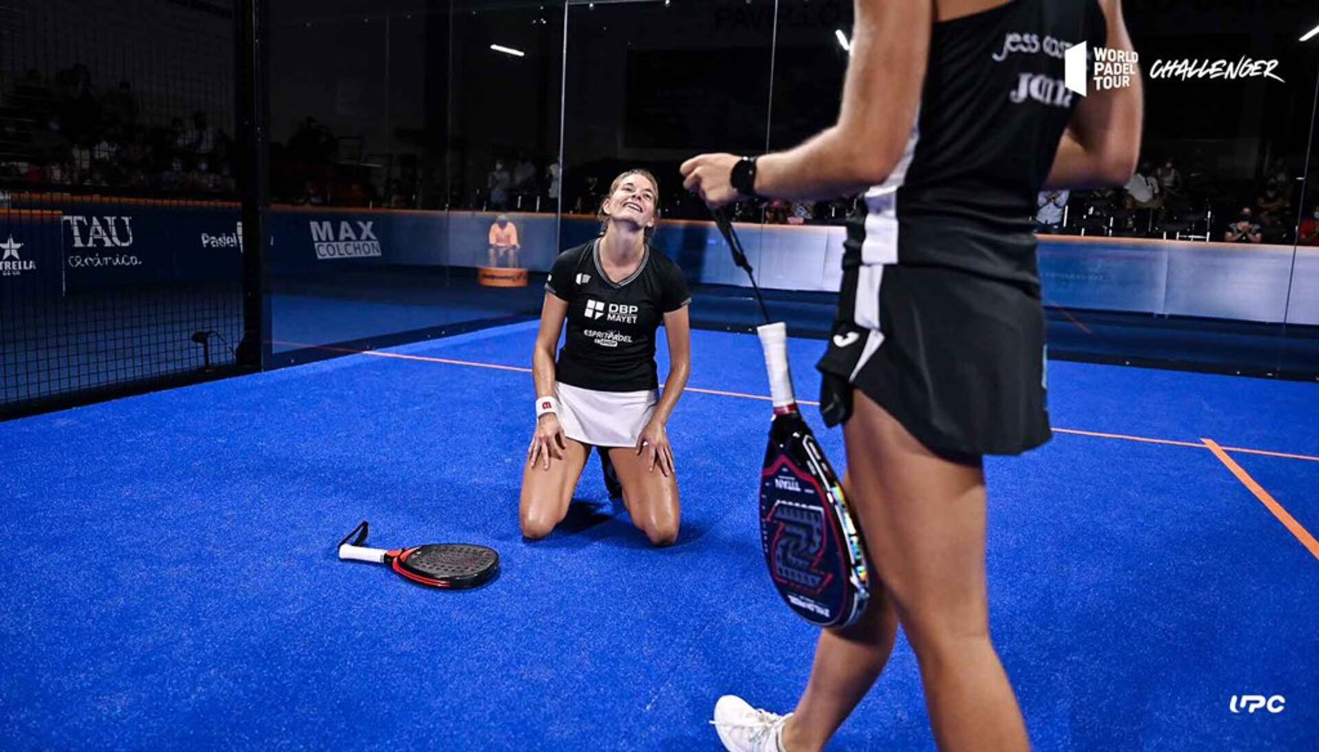 Alix Collombon est devenue la première française à remporter un titre international en padel.