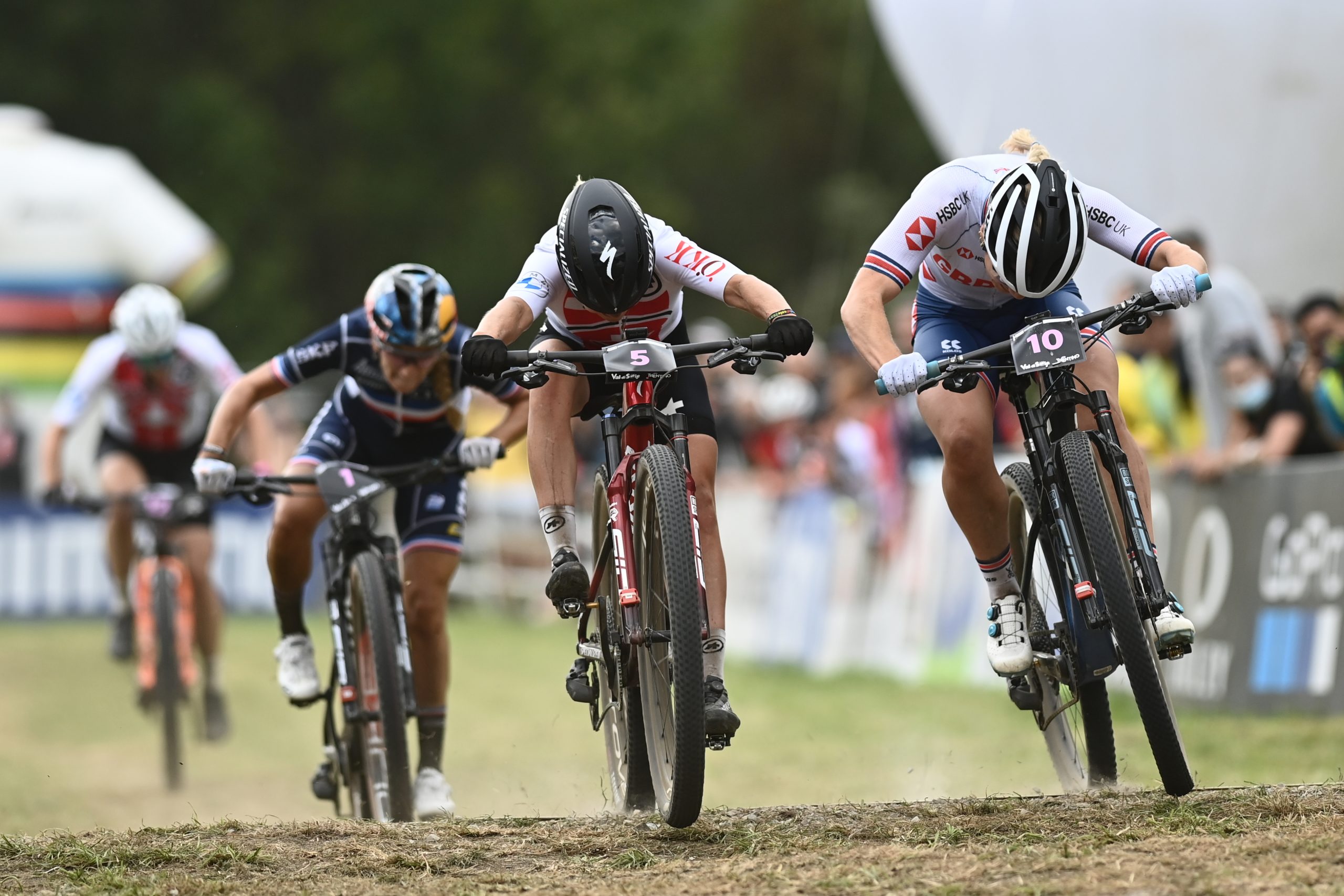 La Suissesse Sina Frei s'est imposée en VTT short-track aux championnats du monde.