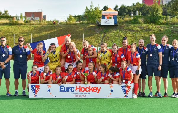 L'équipe de France de Hockey sur gazon a décroché la médaille d'argent de l'euro II