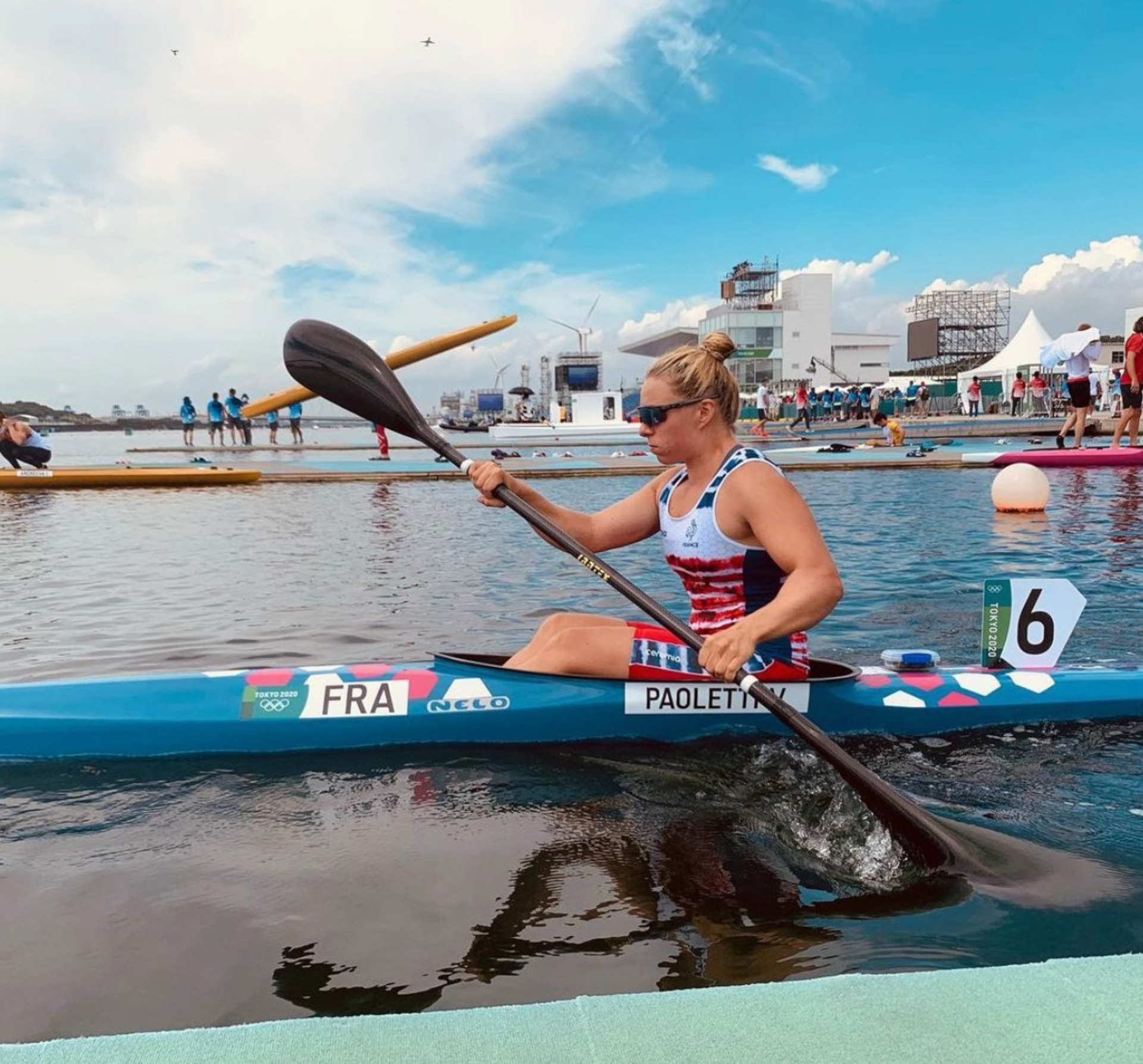 Les Jeux Olympiques s'arrêtent déjà pour Vanina Paoletti