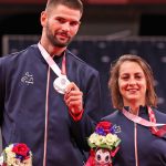 Faustine Noel et Lucas Mazur en argent sur l'épreuve de para badminton des Jeux paralympiques de Tokyo