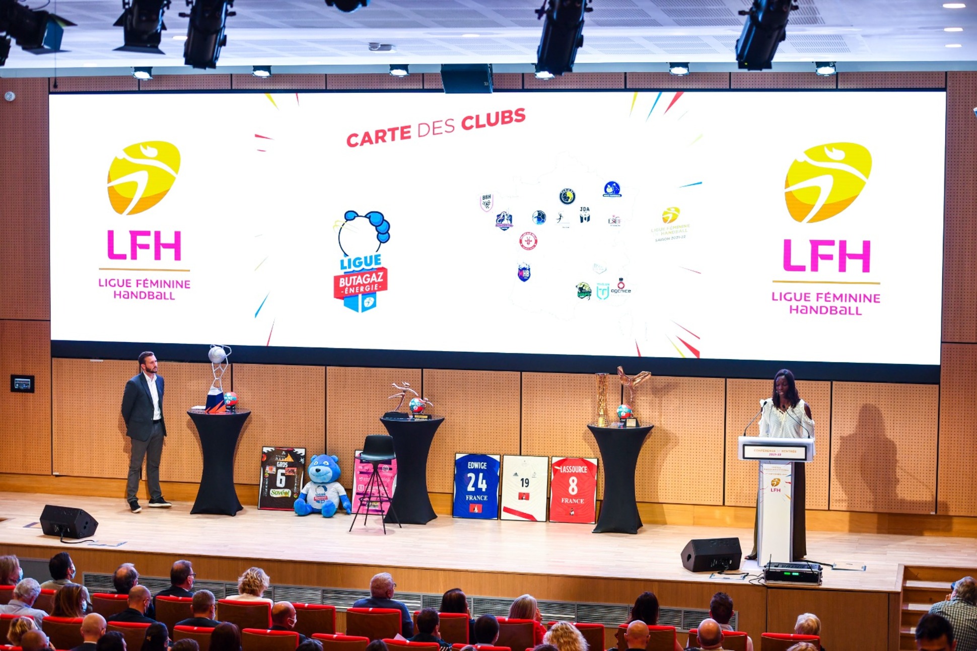 Conférence de rentrée de la Ligue féminine de handball.