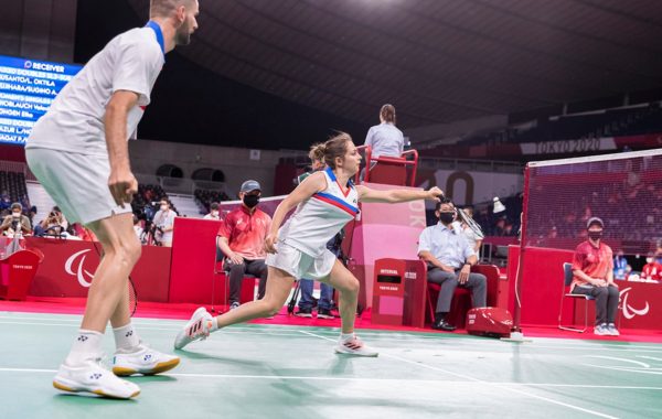 Première victorieuse pour le parabadminton français aux Jeux paralympiques.