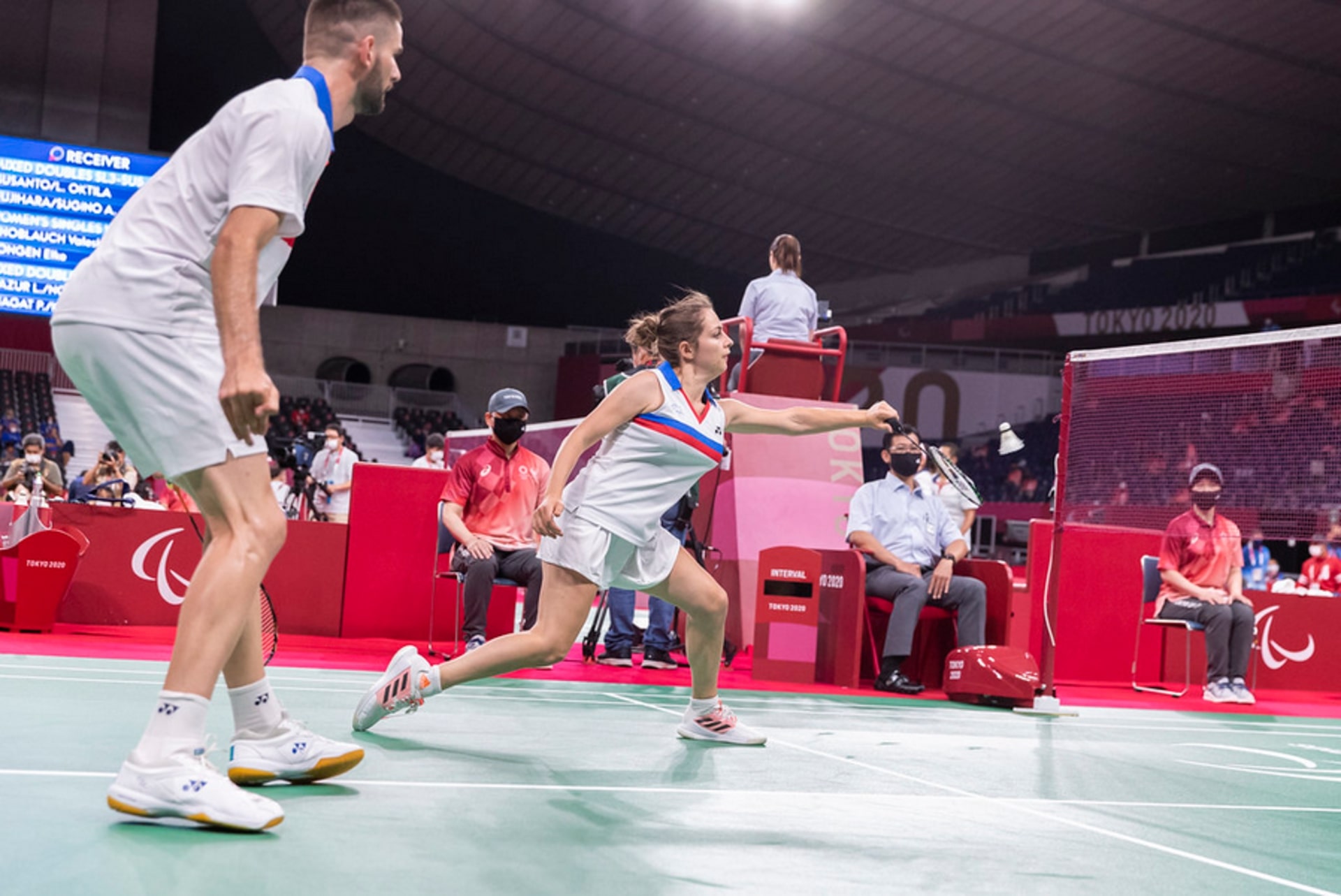 Première victorieuse pour le parabadminton français aux Jeux paralympiques.