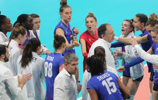 l'équipe de France s'est inclinée en quart de finale de l'eurovolley