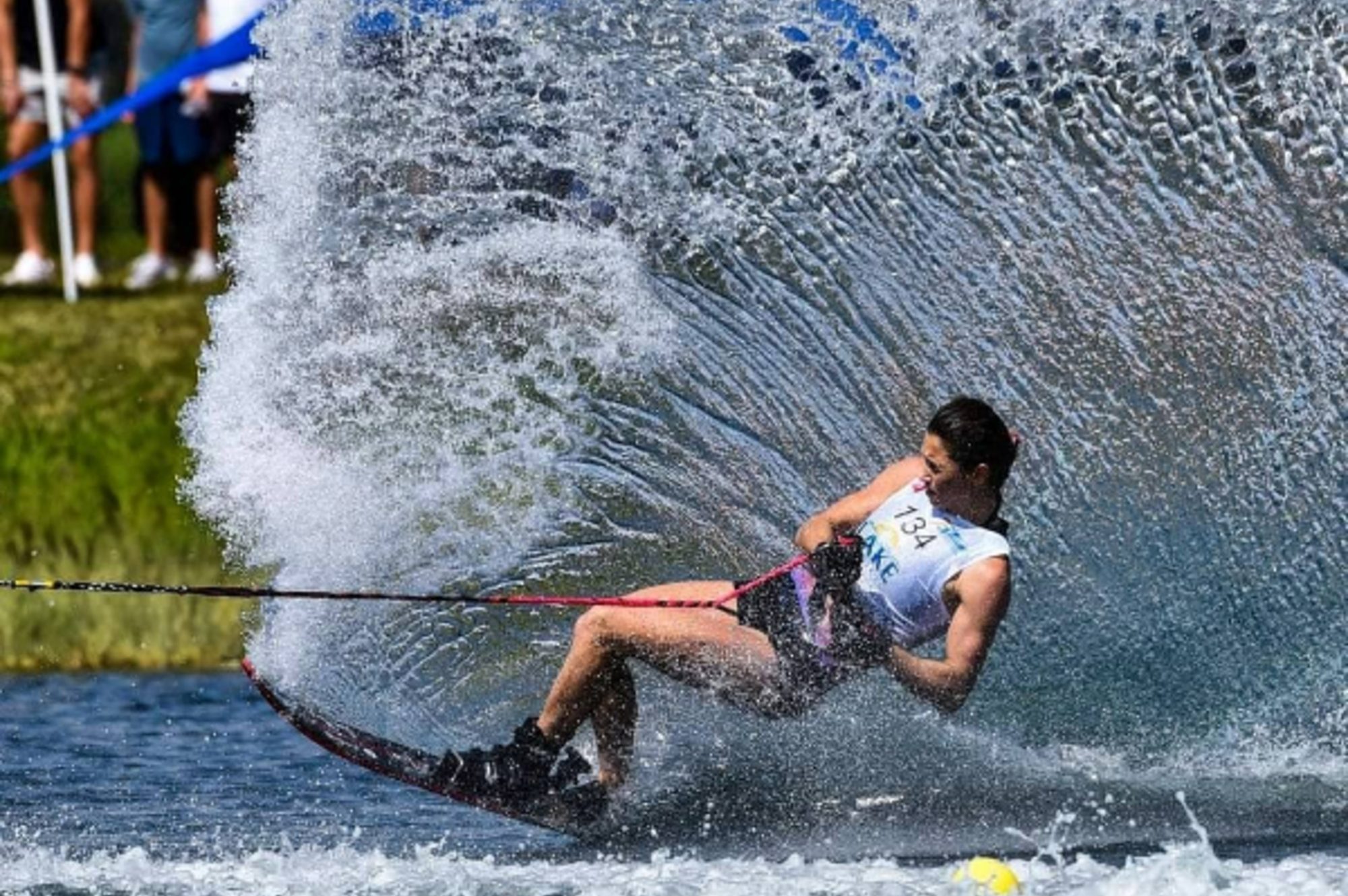 Manon Costard a décroché la médaille de bronze des chamoionnats du monde de ski nautique slalom