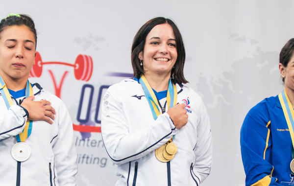 noémie Allabert est championne du monde de force athlétique