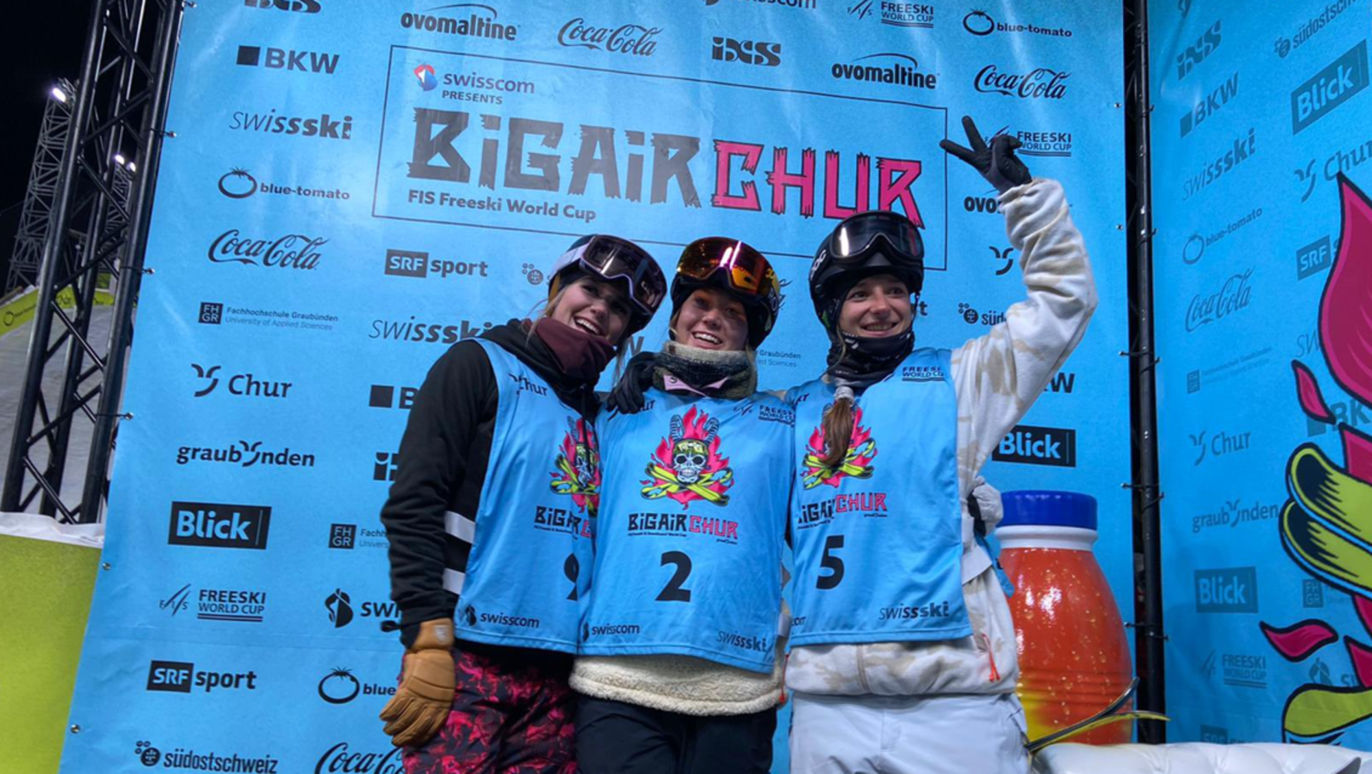 Tess Ledeux a remporté la première étape de coupe du monde de big air