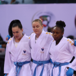 L'équipe de France décroche la médaille d'argent lors des championnats du monde de karaté