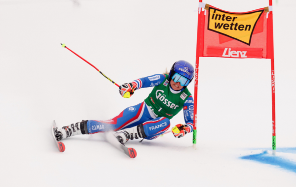 Tessa Worley a décroché sa première victoire de la saison en coupe du monde, sur le slalom géant