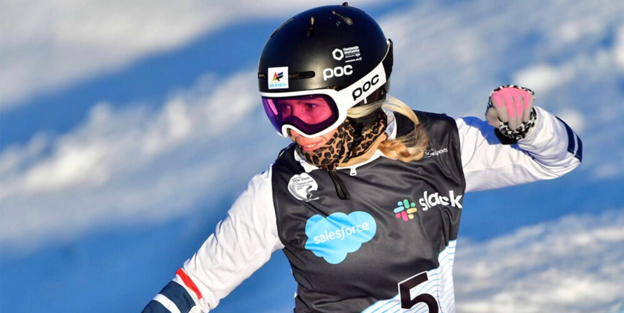 Cécile Hernandez a remporté la médaille d'argent en para snowboard lors des mondiaux 2022