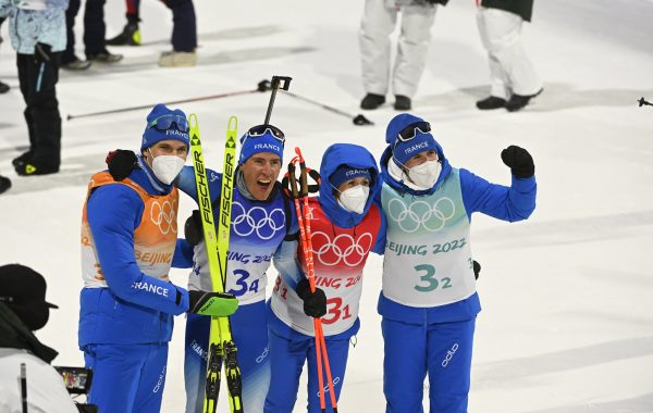 La France décroche la première médaille des Jeux olympiques de Pékin en biathlon