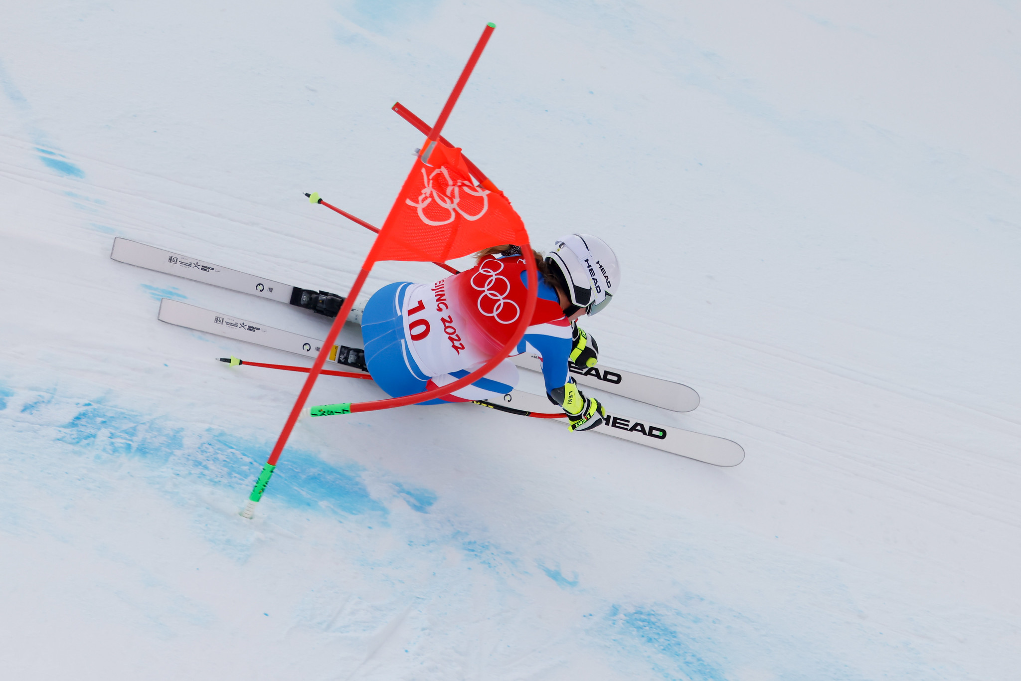 Les bleues avaient rendez-vous avec la descente en ski alpin dans ces JO de Pékin