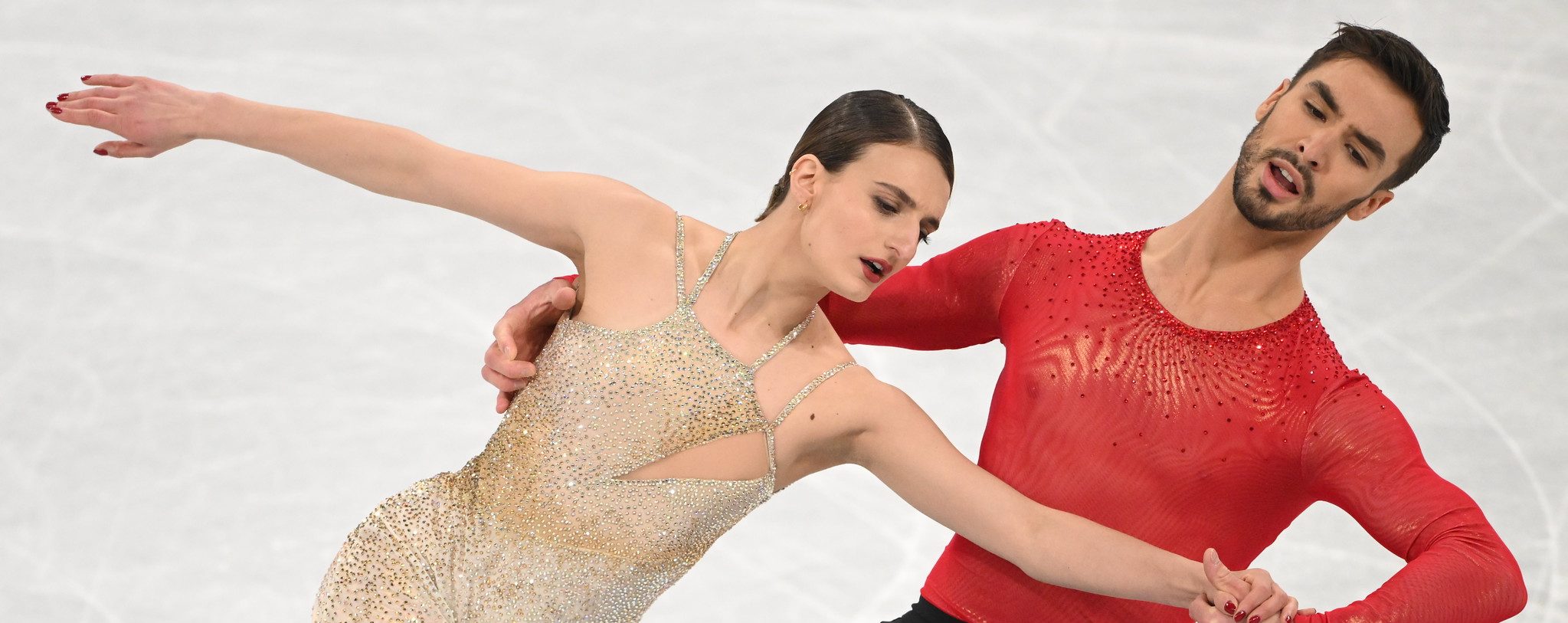 Gabriella Papadakis et Guillaume Cizeron ont battu le record du monde de danse sur glace aux JO de Pékin