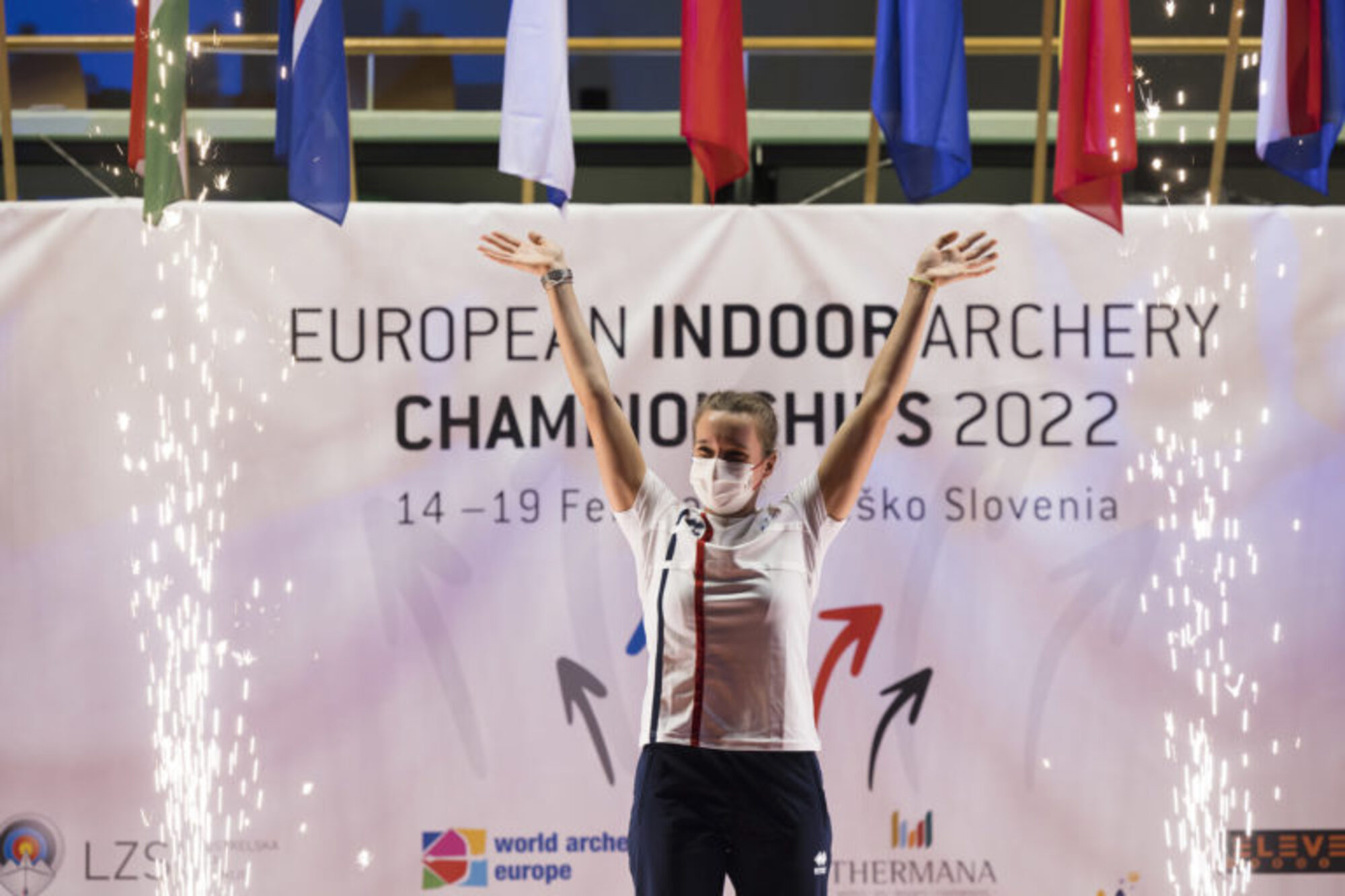 Lisa Barbelin a décroché le titre de championne d'Europe de tir à l'arc
