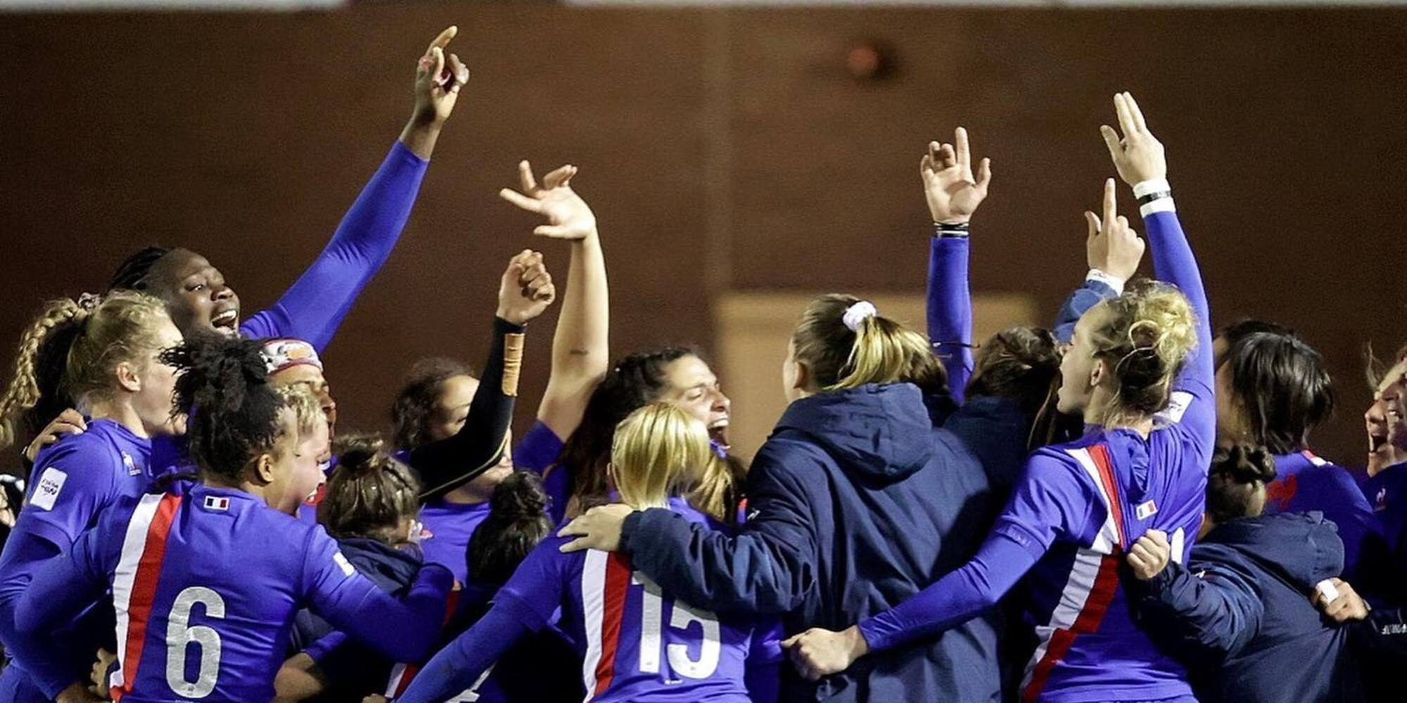 La France s'est imposée contre le Pays de Galles dans ce tournoi des Six Nations feminins