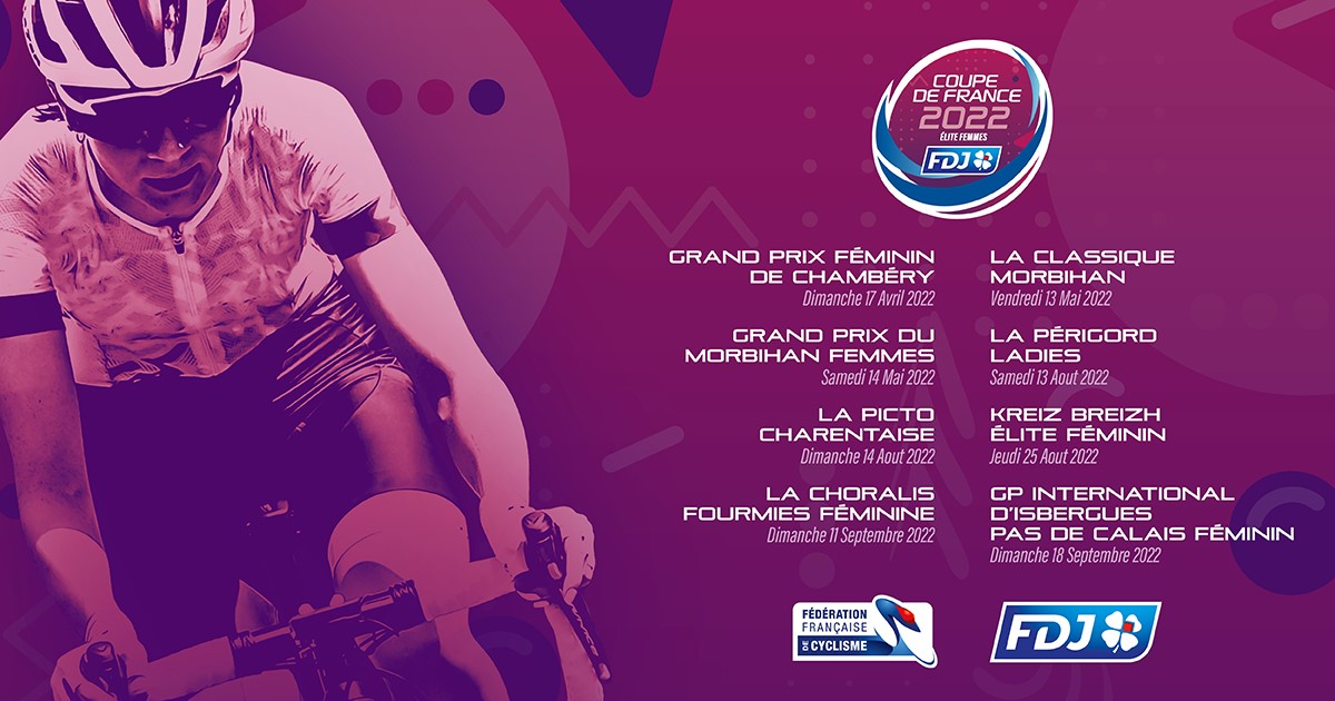 Première édition de la Coupe de France Elite Femmes FDJ en 2022