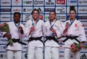 Podium Championnats d'Europe Judo médailles