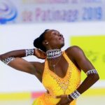 Maé-Bérénice Méité sur la glace