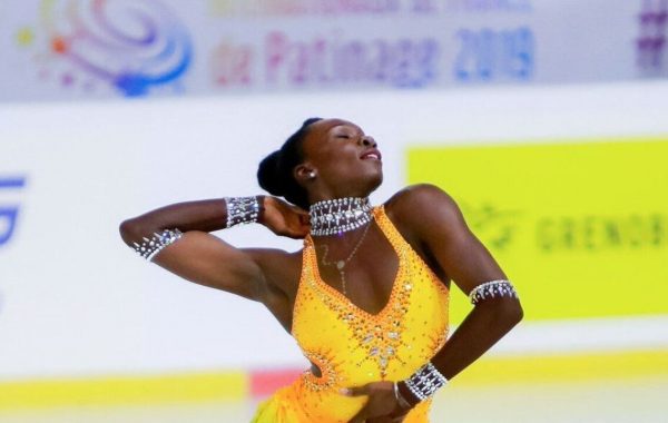 Maé-Bérénice Méité sur la glace