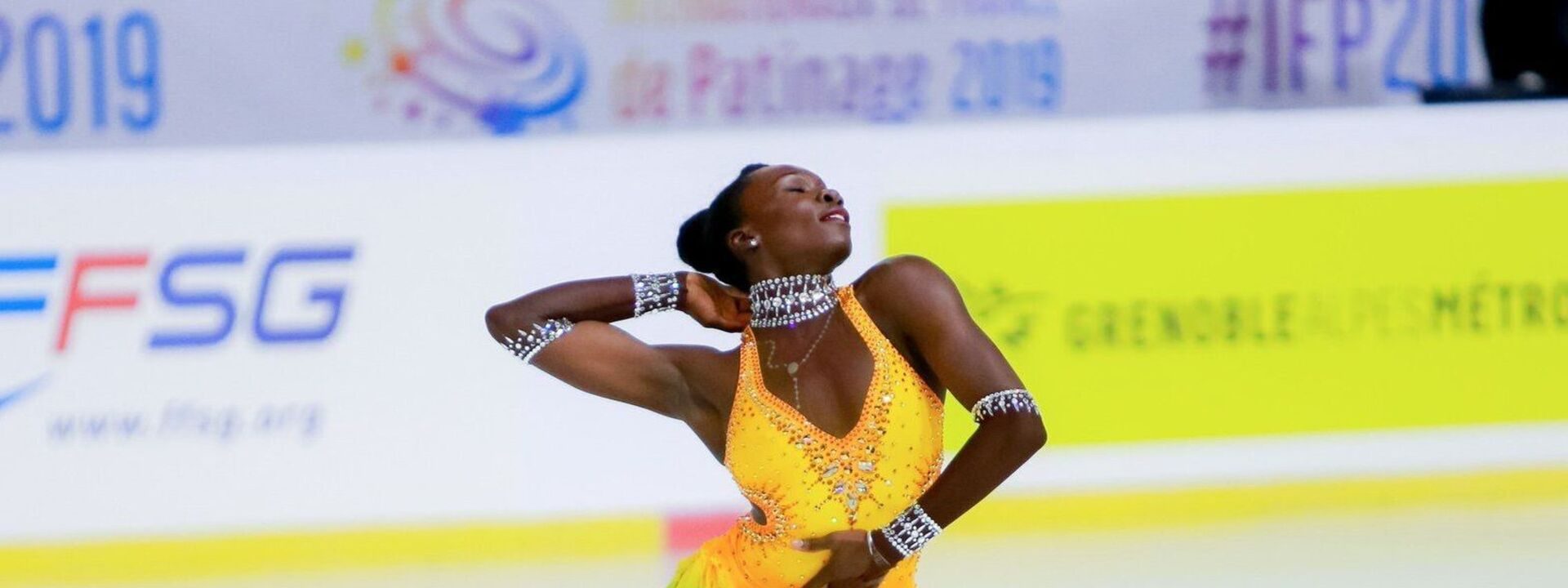 Maé-Bérénice Méité sur la glace