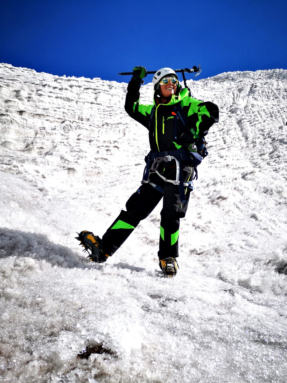 Fiona Malagutti s'est lancée dans l'ascension d'un sommet de 6000 mètres en Bolivie