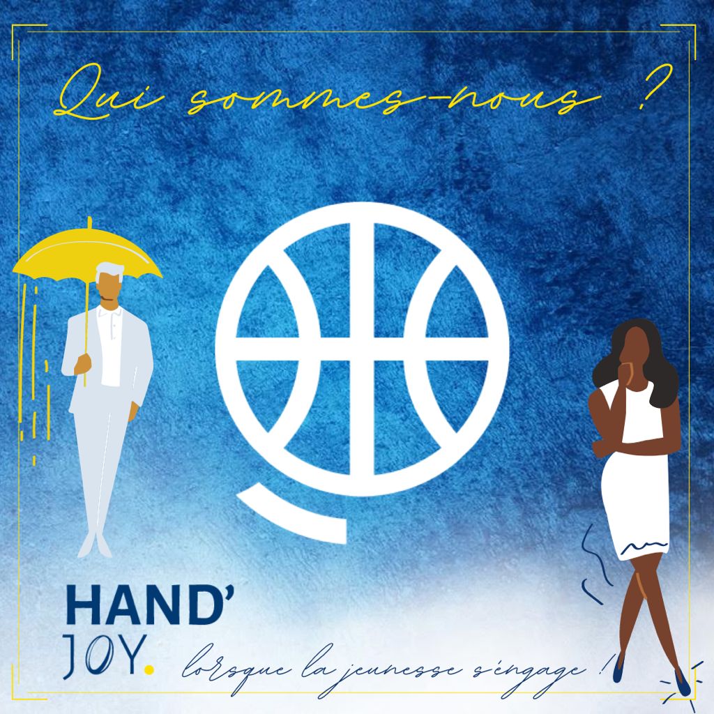 Logo et slogan de Hand'Joy, pour l'inclusion sociale par le sport
