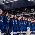 L'équipe de France au Mondial, pendant la Marseillaise