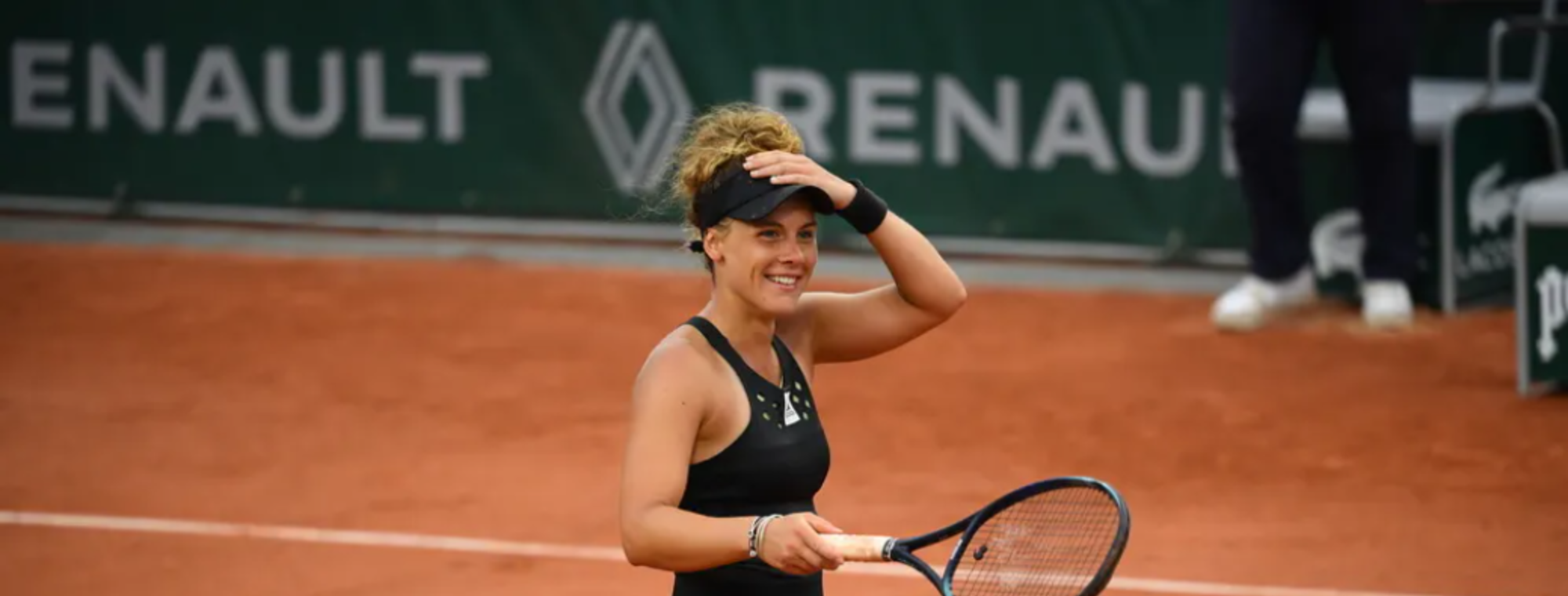 Leolia Jeanjean a remporté le premier match de sa carrière à Roland-Garros