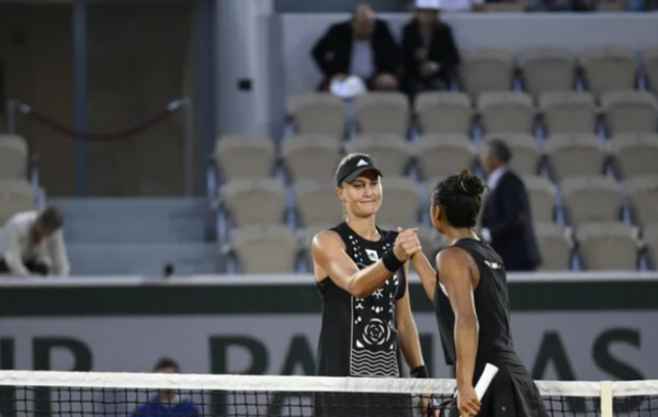 Kristina Mladenovic s'est inclinée face Leylah Fernandez dans ce premier tour de Roland-Garros 2022