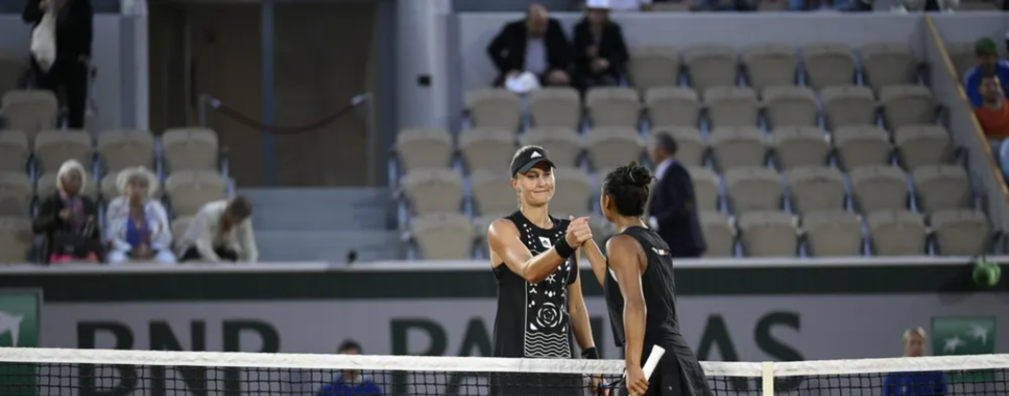 Kristina Mladenovic s'est inclinée face Leylah Fernandez dans ce premier tour de Roland-Garros 2022