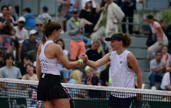 Carole Monnet a chuté face à Karolina Muchova